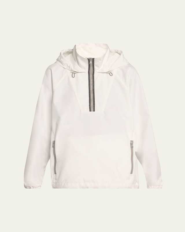 Hooded Active Zip Anorak